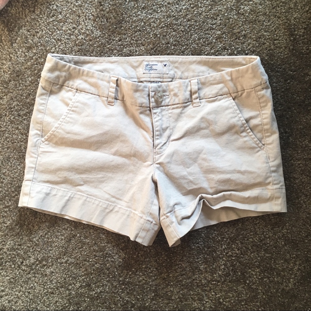 American Eagle Khaki Shorts